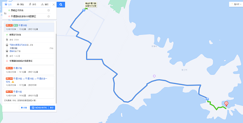 縣城到68海里景區公交
